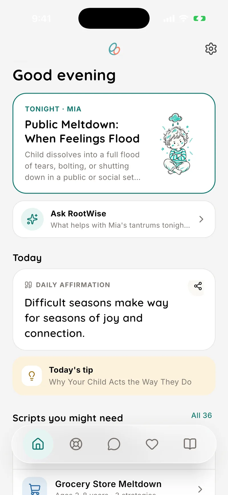 Your personalized parenting dashboard