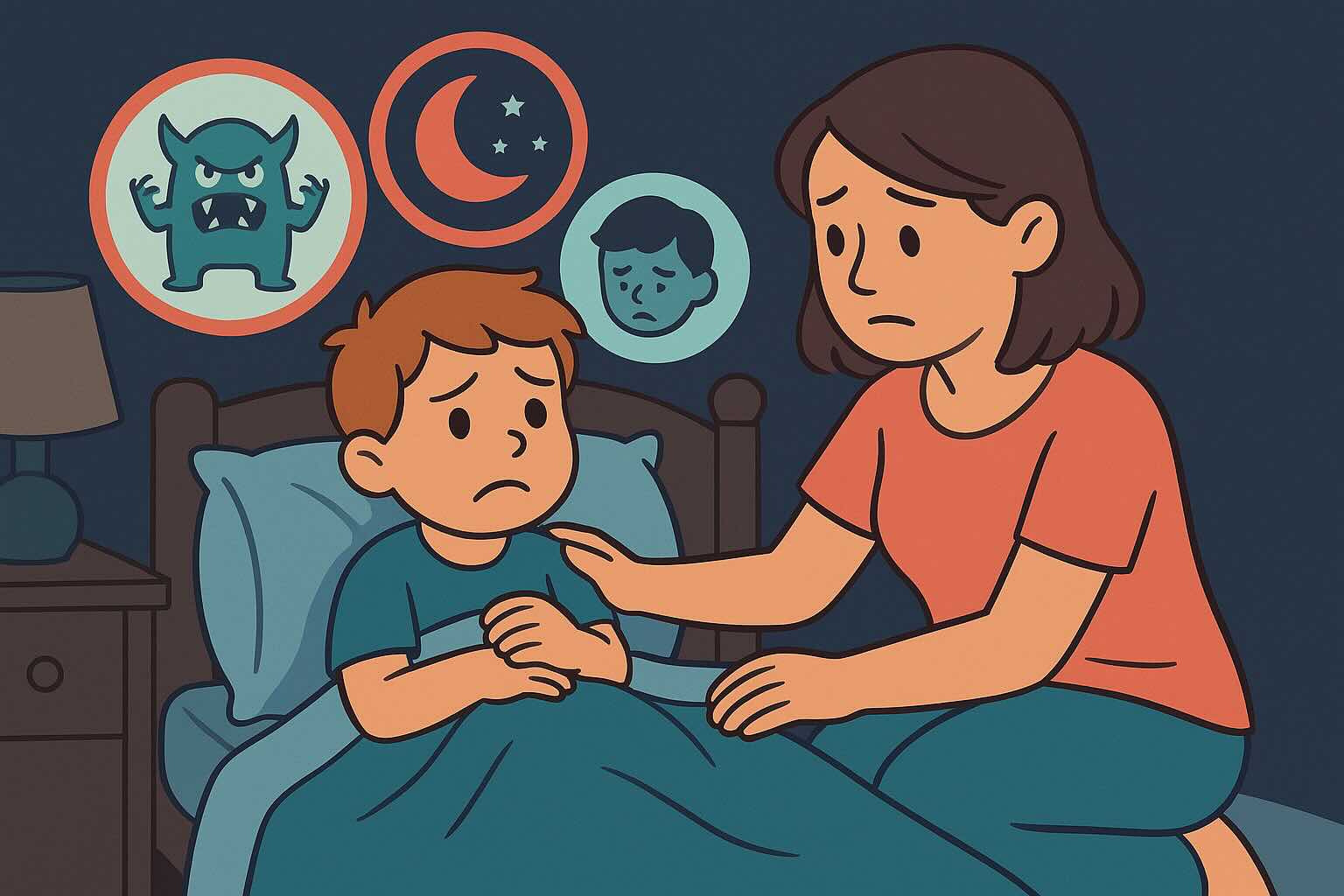 Bedtime Fears and Anxiety: 9 Strategies for Peaceful Nights