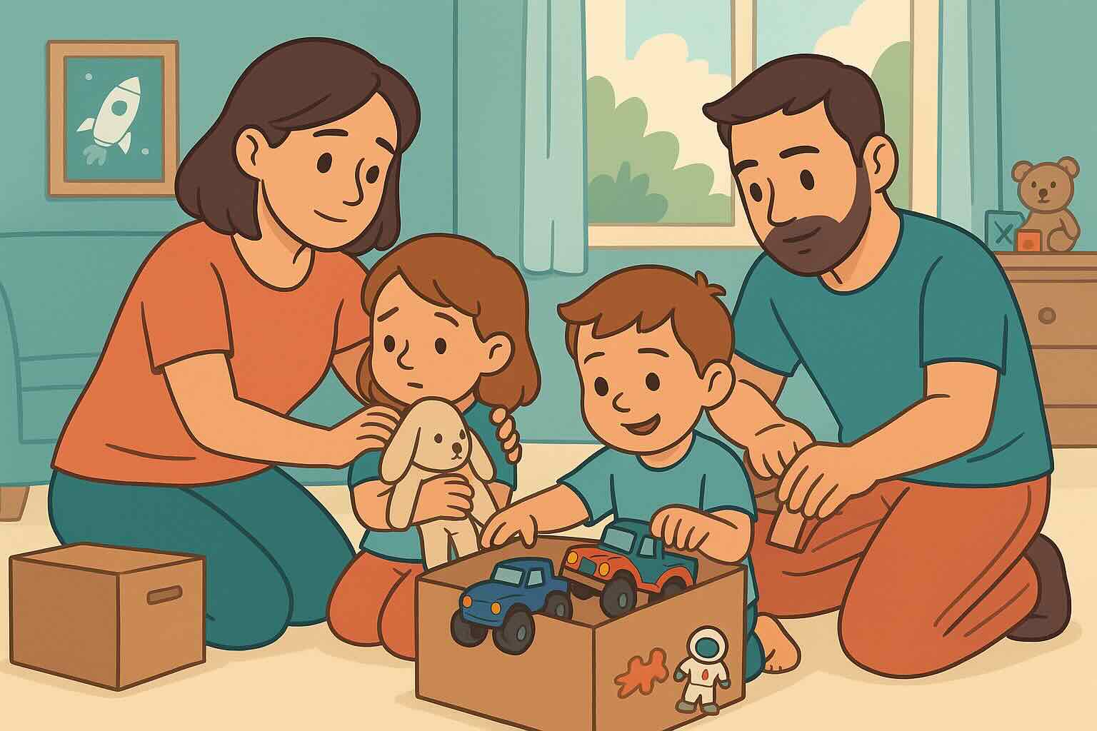 Moving with Young Children: Your Week-by-Week Success Guide
