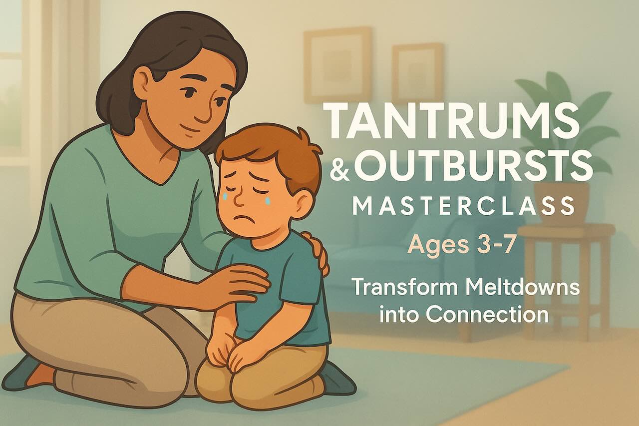 Rootwise: Tantrums and Outbursts Masterclass (Ages 3β7)